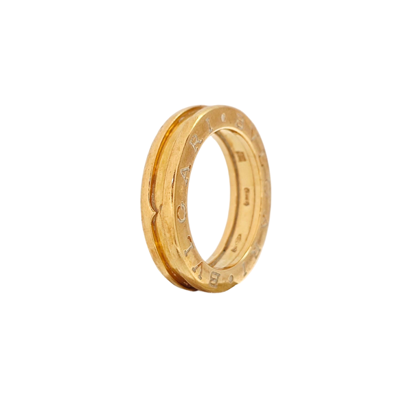 B.ZERO1 18k Rose Gold Ring EU 50