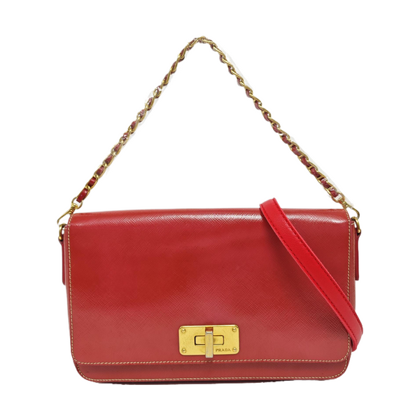 Saffiano Calfskin Red