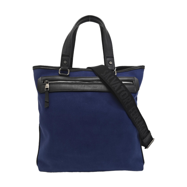 Canvas Shoulder Bag Blue