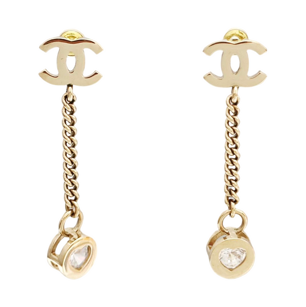 Metal Gold Stud Earrings