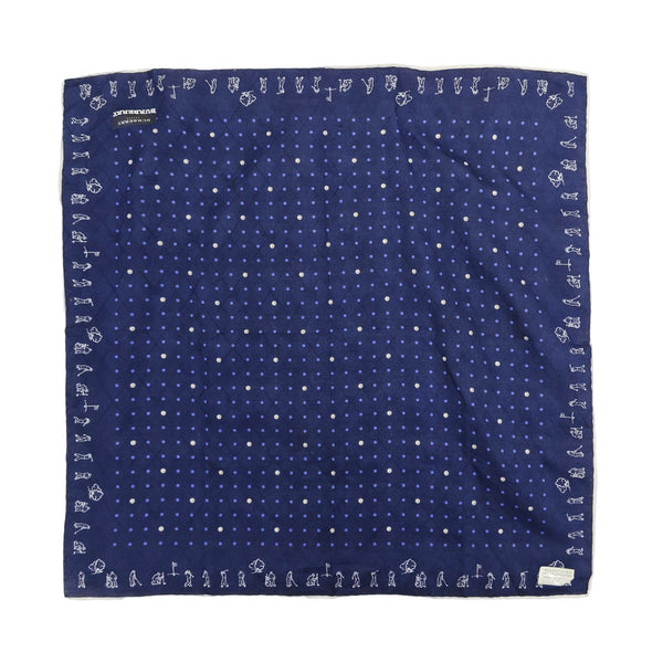 Cotton Handkerchief Blue