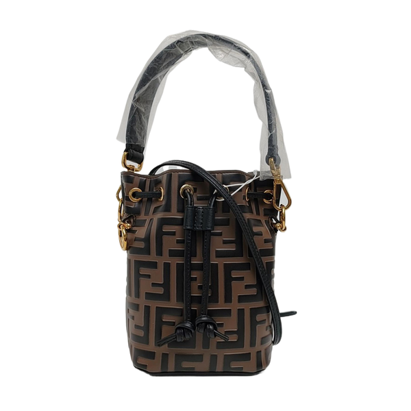 Mon Tresor Mini Monogram Calfskin Brown
