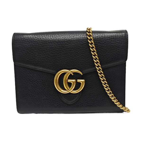 GG Marmont Mini Calfskin Black