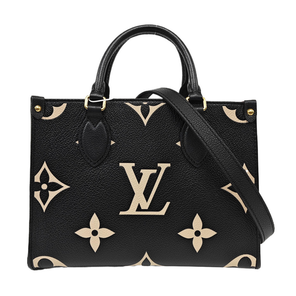 ONTHEGO PM Calfskin Black