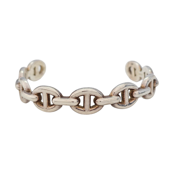 Chaine D'ancre Enchainee 925 Sterling Silver Bangle