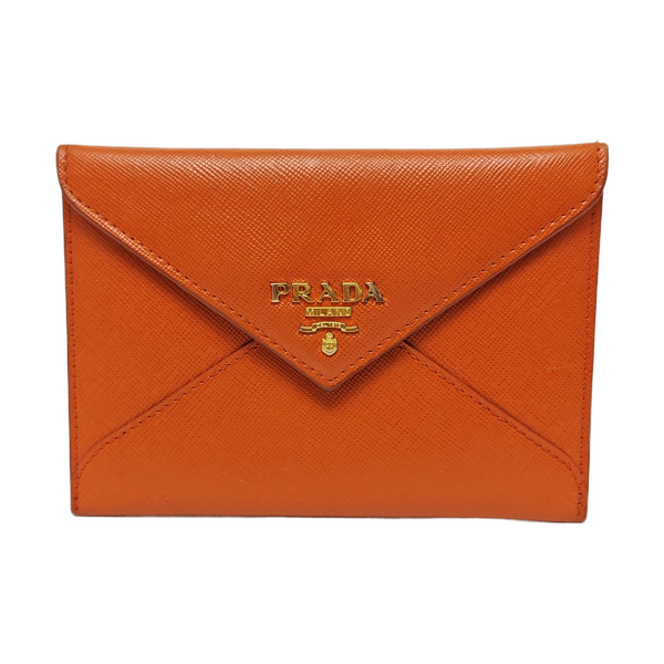 Calfskin Wallet Orange