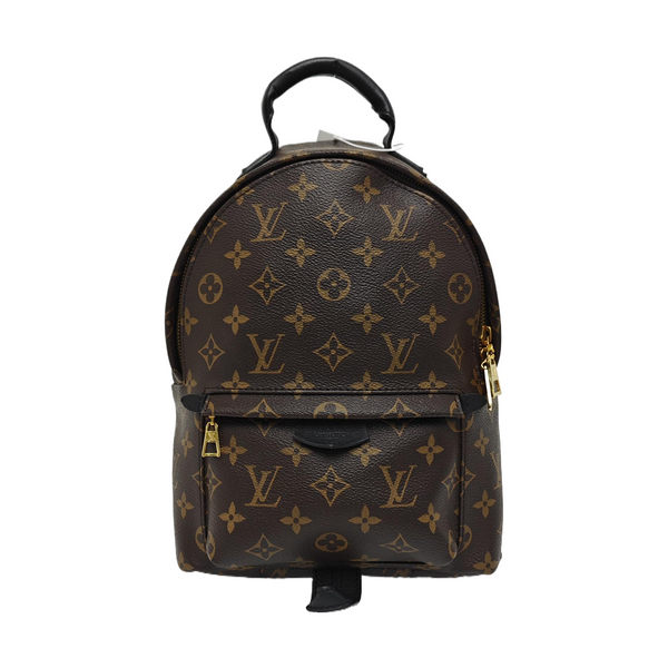 PALM SPRINGS PM Monogram Coated Canvas Brown