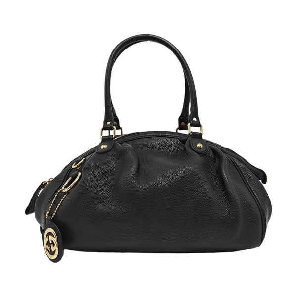 Abbey Calfskin Black