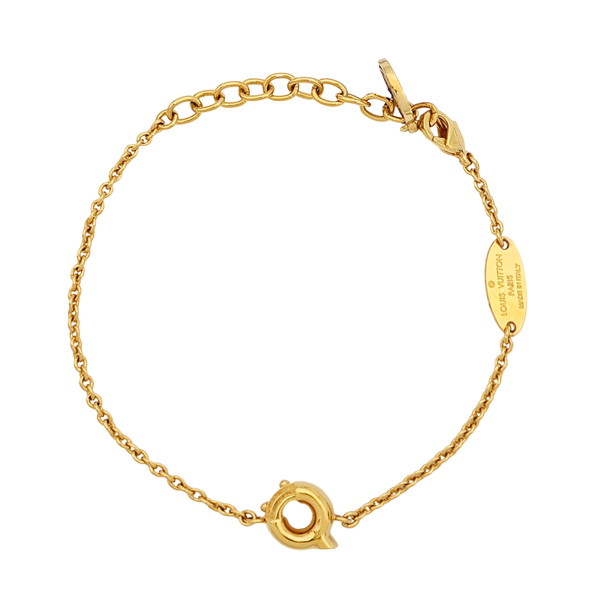 LV & ME Metal Gold Bracelet