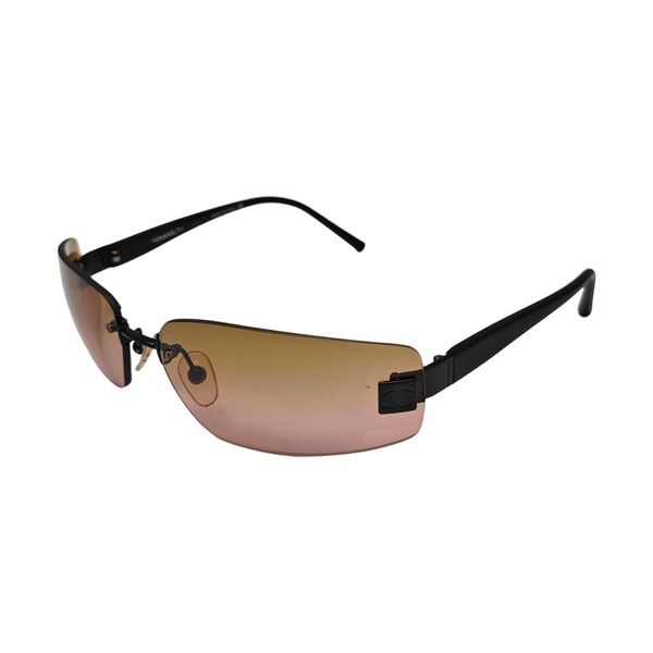 Synthetic Sunglasses Black