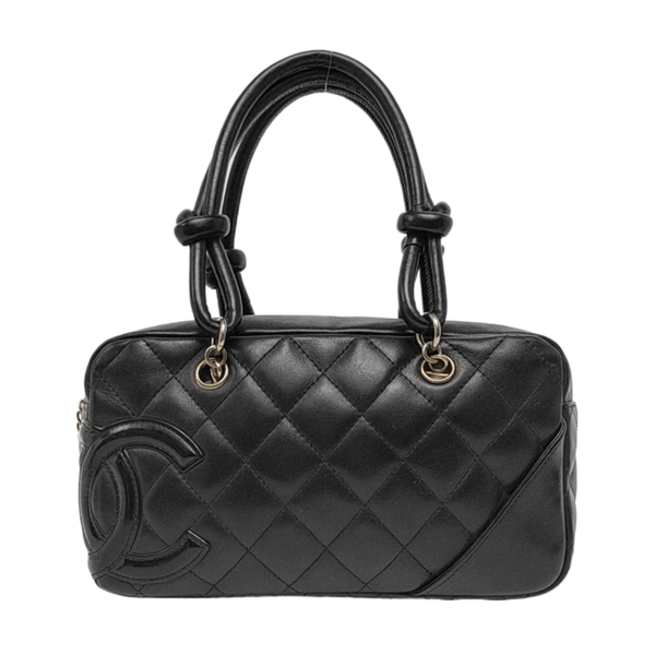CAMBON Mini Quilted Calfskin Black