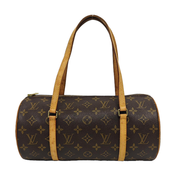 PAPILLON 30 Monogram Coated Canvas Brown