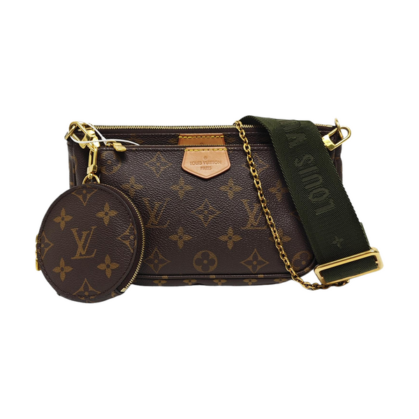 MULTI Monogram Coated Canvas Brown