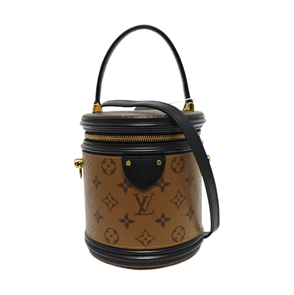 CANNES PM Monogram Coated Canvas Brown