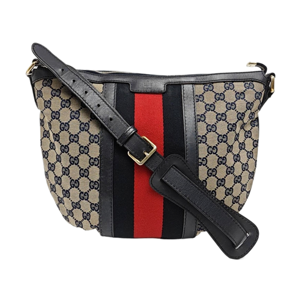 Rania Monogram Canvas Blue