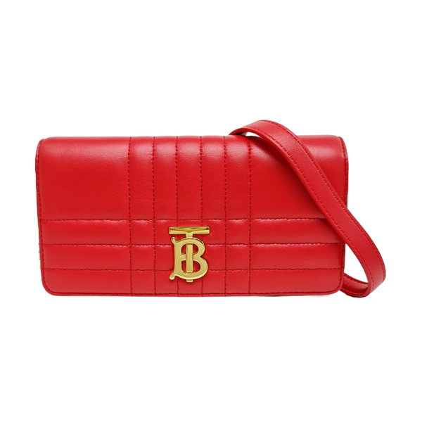 Lola Small Quilted Lambskin Red