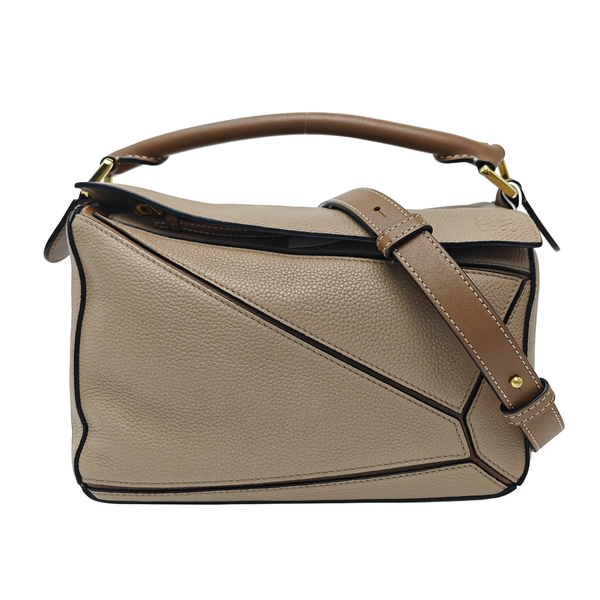 Puzzle Small Calfskin Gray