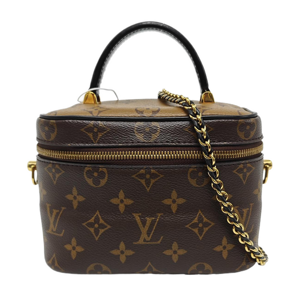 NICE Mini Monogram Coated Canvas Brown