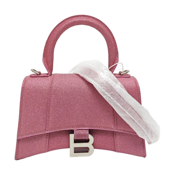 Hourglass XS Quilted Calfskin Red