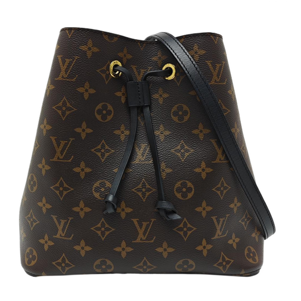 NÉONOÉ MM Monogram Coated Canvas Brown