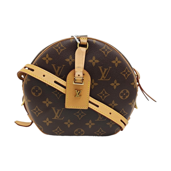 BOITE CHAPEAU MM Monogram Coated Canvas Brown