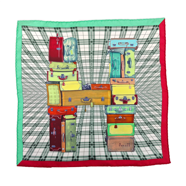 Mulberry Silk Silk Scarf Multicolor
