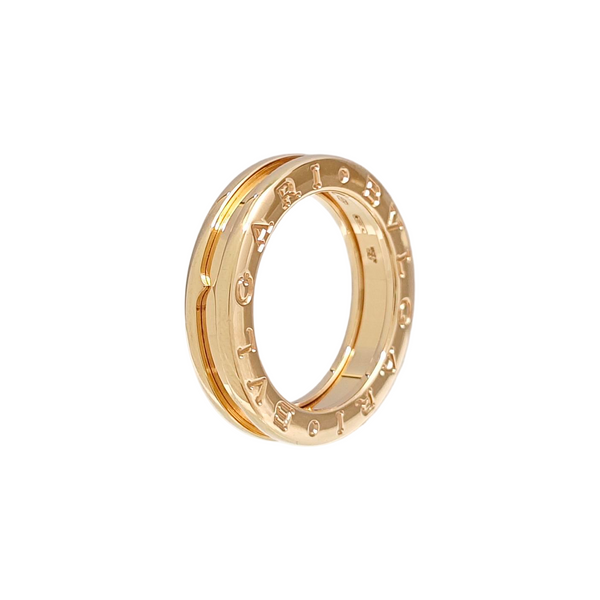 B.ZERO1 18k Rose Gold Ring EU 52