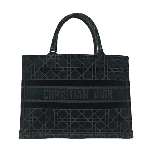 Authenticated pre-owned Book Tote Medium Velvet Green - Tote Bag at Looply