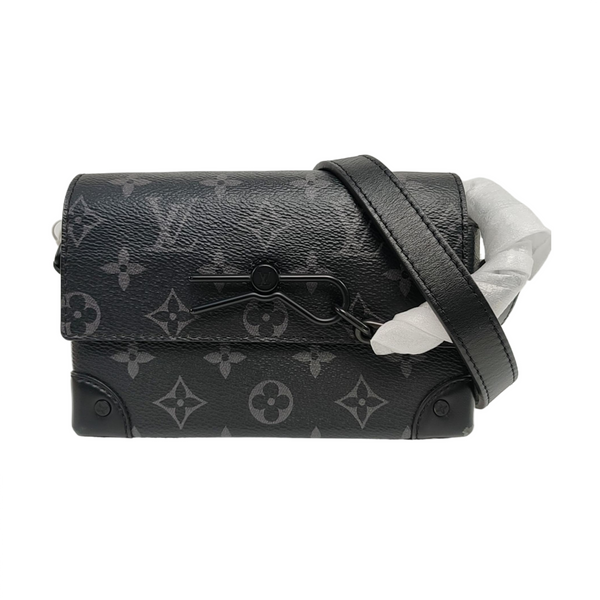 STEAMER Mini Monogram Coated Canvas Black