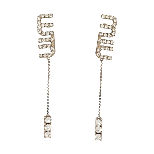 Metal Silver Earrings