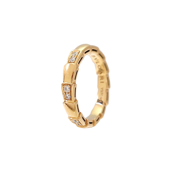 SERPENTI 18k Rose Gold Ring EU 54