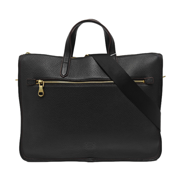 Calfskin Shoulder Bag Black