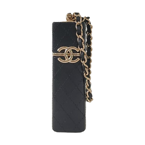 Quilted Lambskin Black