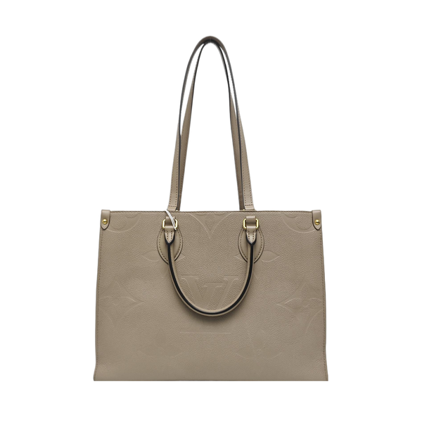 ONTHEGO MM Monogram Calfskin Gray