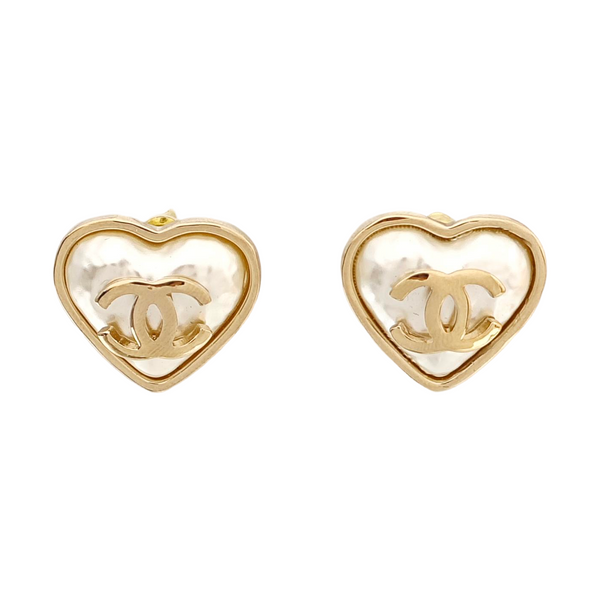 Metal Gold Stud Earrings