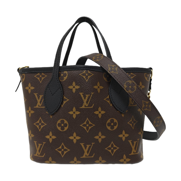 NEVERFULL BB Monogram Coated Canvas Brown