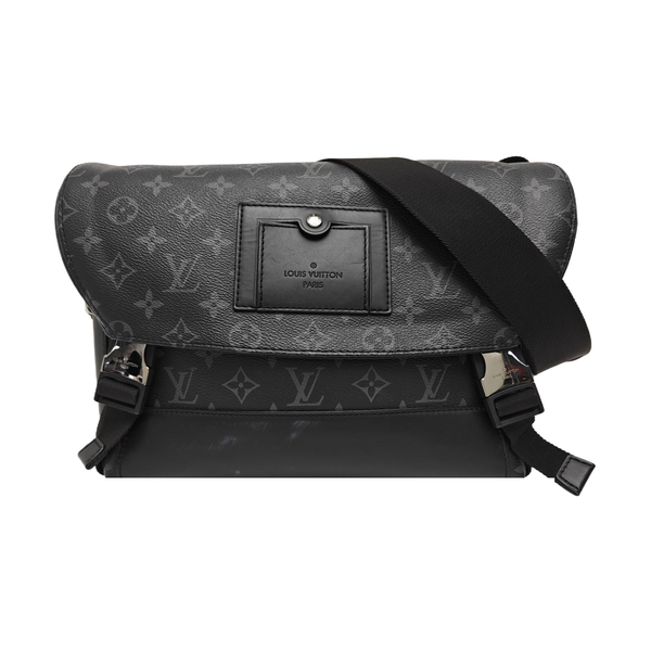 VOYAGER PM Monogram Coated Canvas Black
