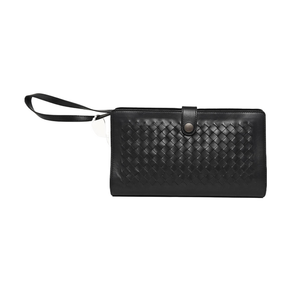 Lambskin Clutch Black