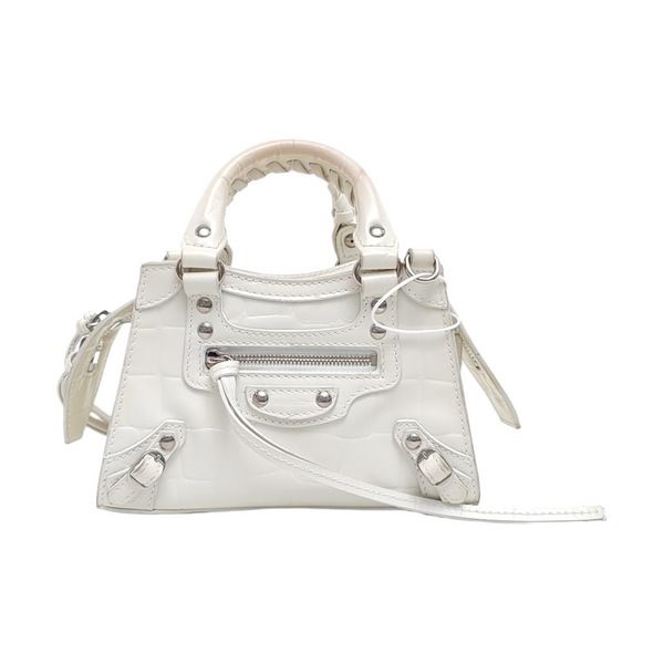Authenticated pre-owned Neo Classic Calfskin White - Tote Bag at Looply