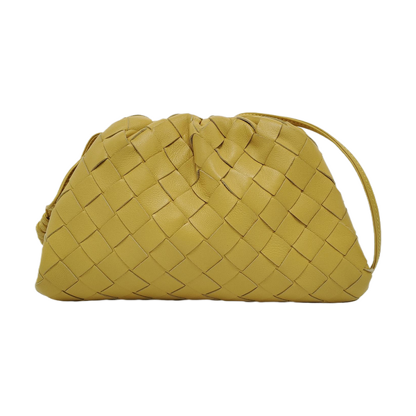 Authenticated pre-owned The Pouch Mini Lambskin Yellow - Crossbody Bag at Looply