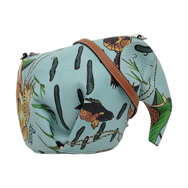 Animals Calfskin Blue