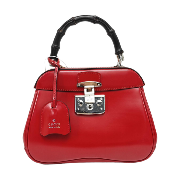 Lady Lock Calfskin Red