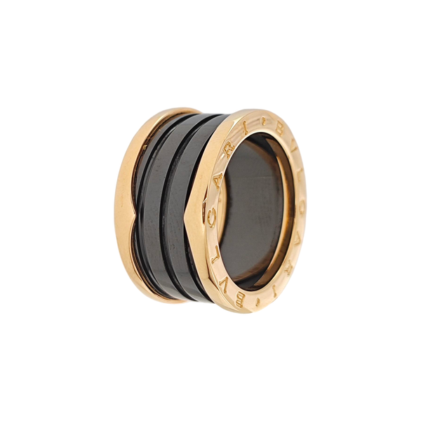 B.ZERO1 18k Rose Gold Ring EU 61