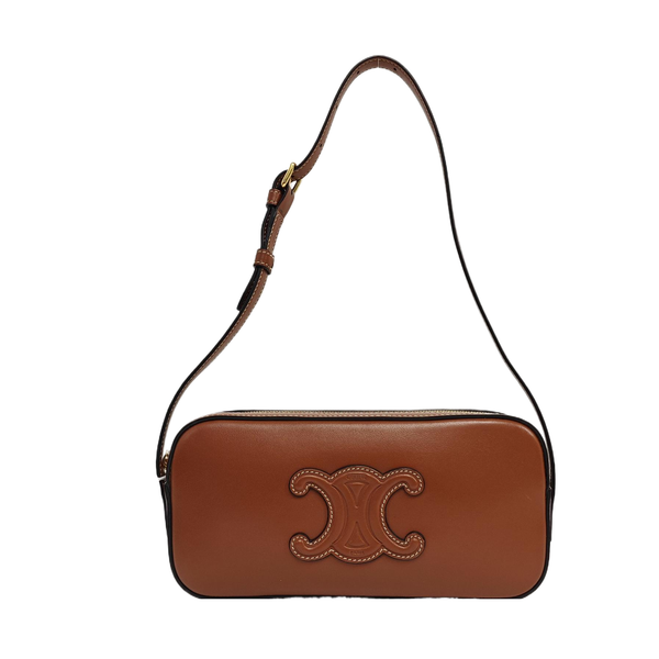 TRIOMPHE Small Leather Brown