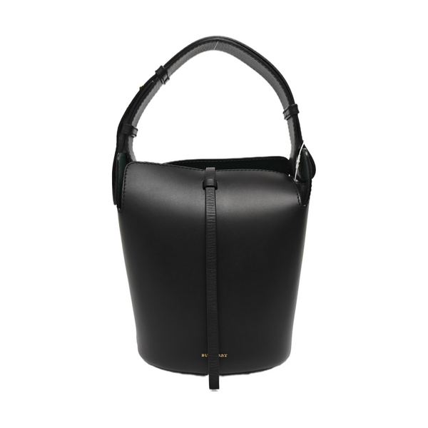 The Bucket Calfskin Black
