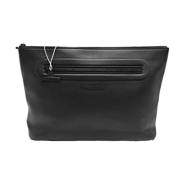 Calfskin Clutch Black