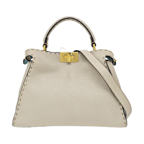 Peekaboo Mini Calfskin Gray
