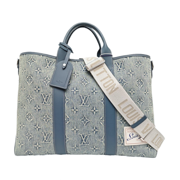 WEEK-END Monogram Canvas Blue