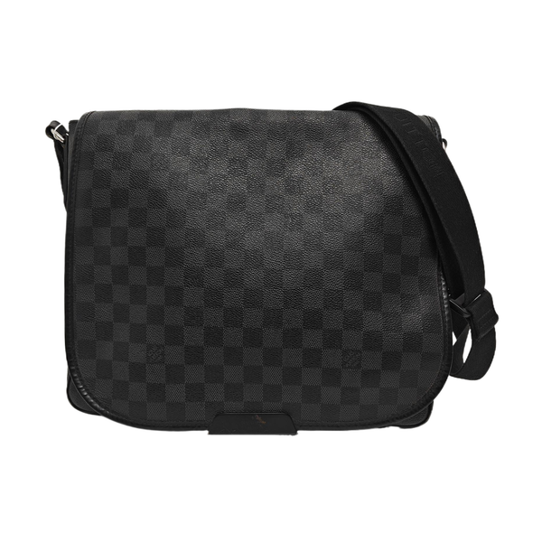 DANIEL MM Damier Graphite Coated Canvas Gray