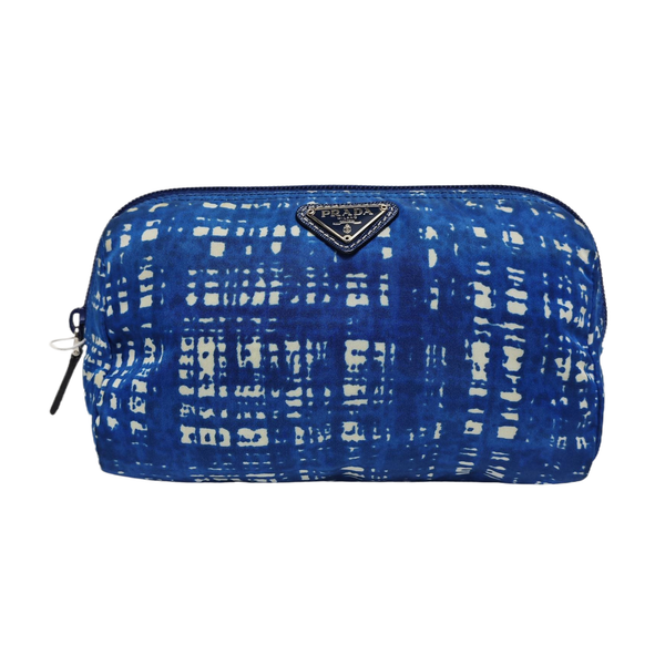 Nylon Clutch Blue
